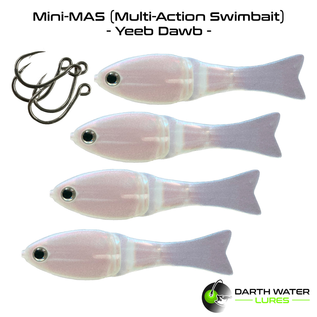 Mini-MAS (Multi-Action Swimbait) - Yeeb Dawb - 2.25